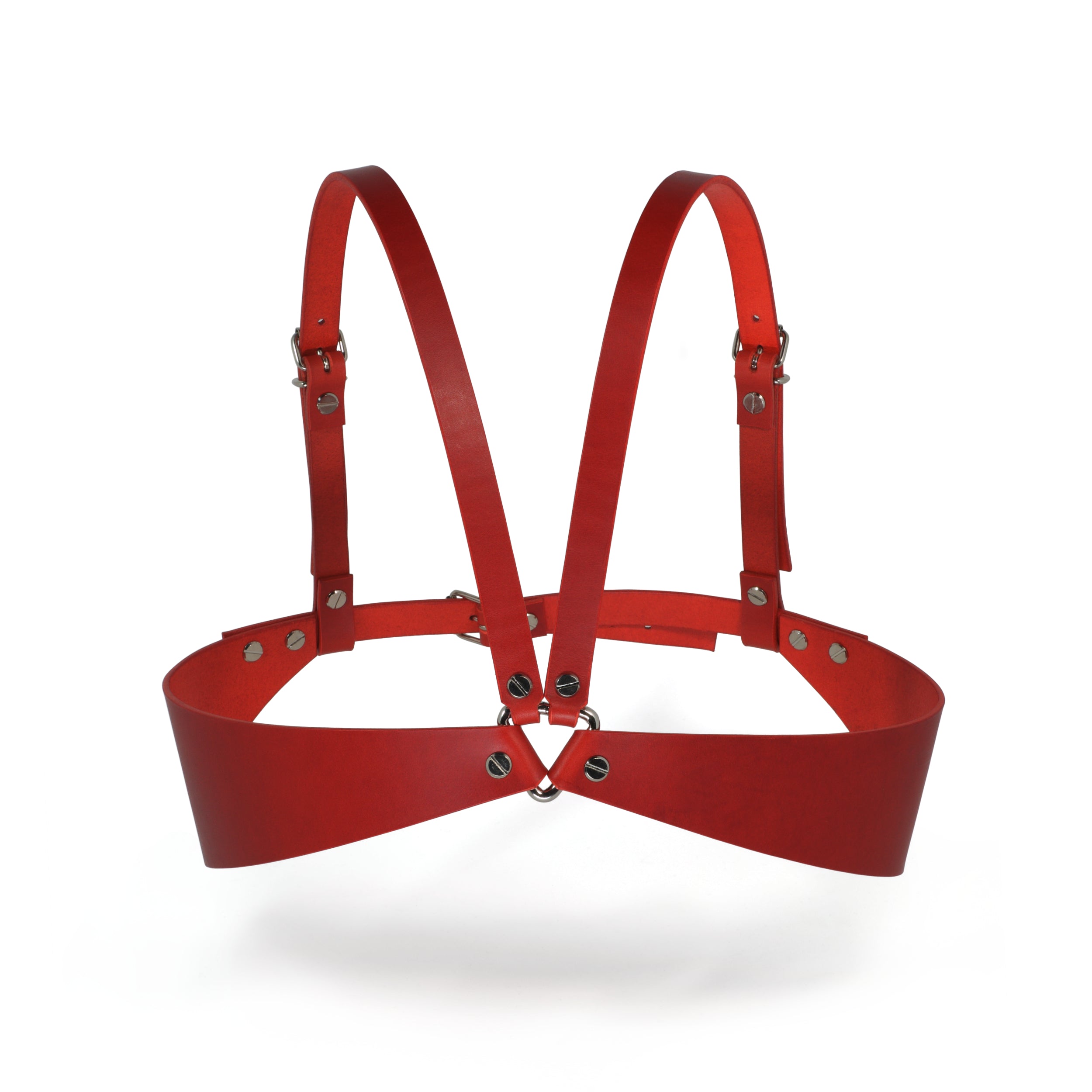 red leather bra #color_red