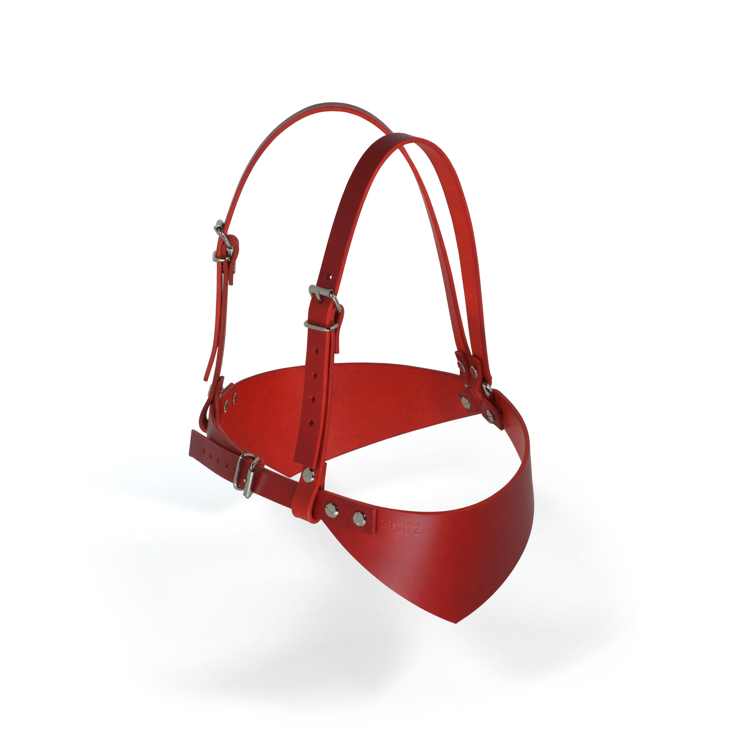 red leather bra #color_red