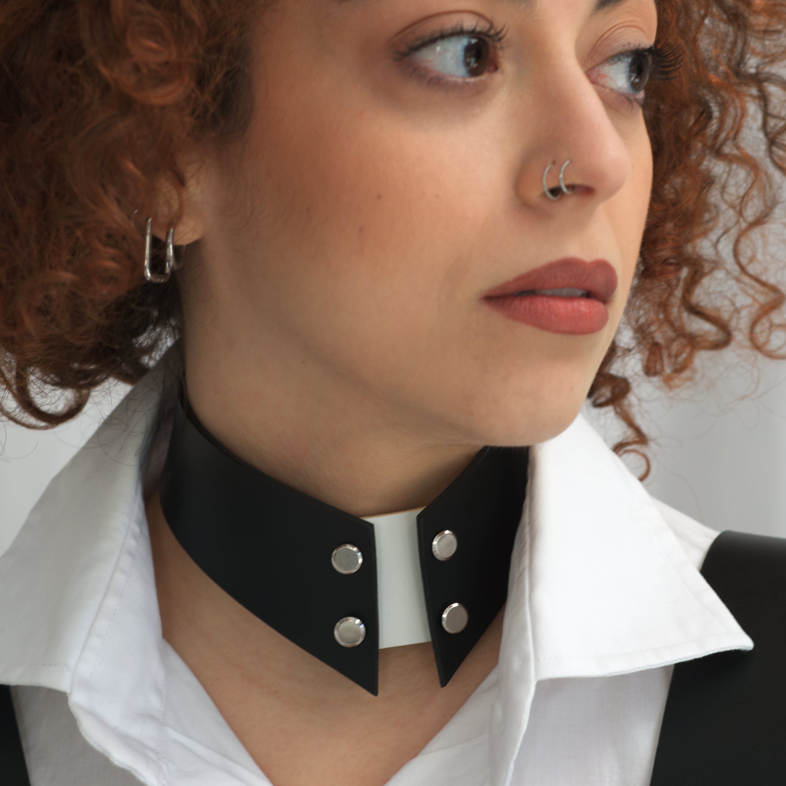 VERSATILE LEATHER CHOKER - 86417